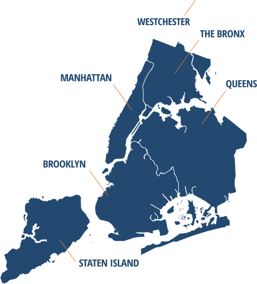 In-home care locations in NY - NYC - Westchester County - True Care