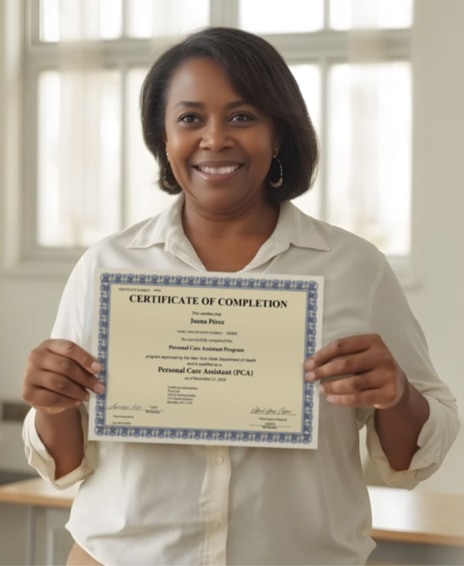 Caregiver Certification - PCA Training - True Care Home Care