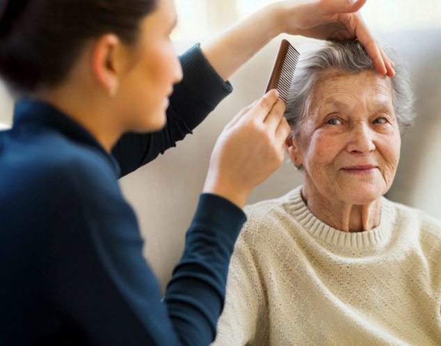 About Us – True Care Home Care – NYC & Westchester County – caregiver helps brushing to a patient About Us - True Care Home Care - NYC & Westchester County - caregiver helps brushing to a patient